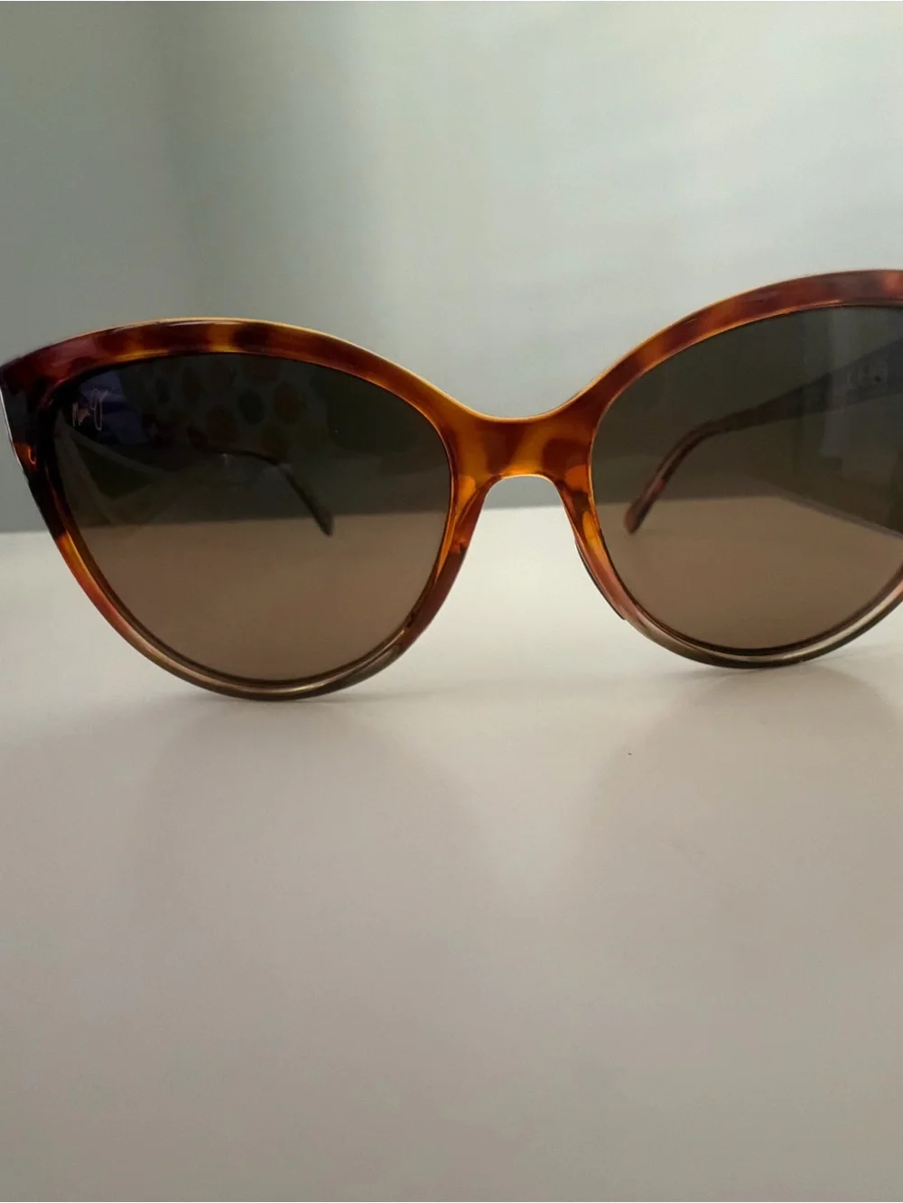 Maui Jim Tortoise Shell Sunglasses with Brown Lenses